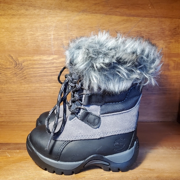 Timberland Blizzard Bliss Girls Boots  4.5T - Picture 3 of 7